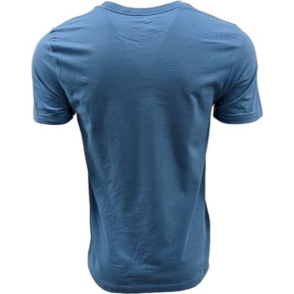 Sz Med‎ Nike Men's "Just Do It" T-Shirt Blue DX1987-469 NWT - Picture 2 of 4